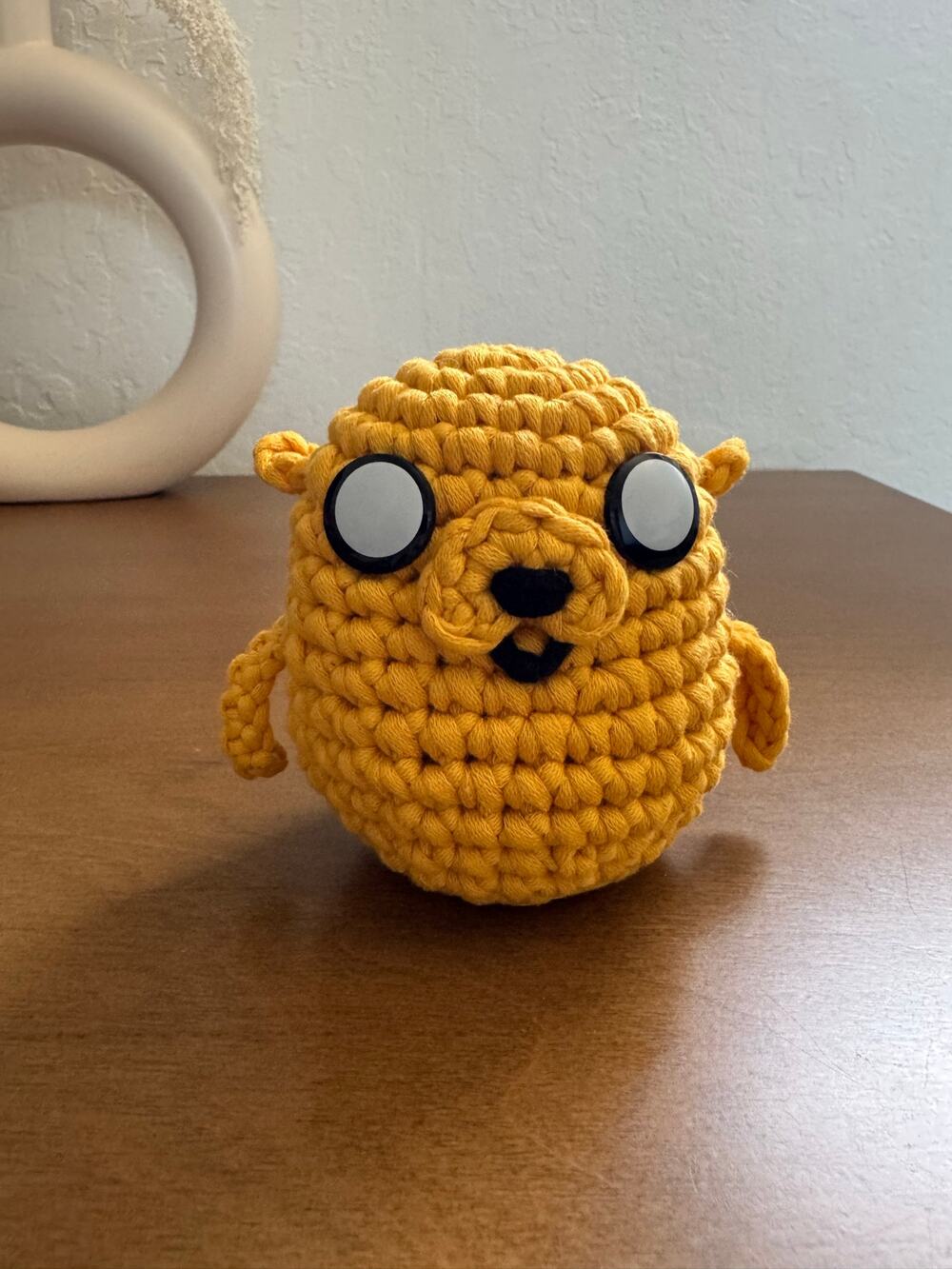 *Pre-made Plushie* Woobles Cartoon Network Adventure Time Jake the Dog Plushie